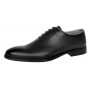 Pantofi barbati eleganti din piele naturala de culoare neagra - GKR200N